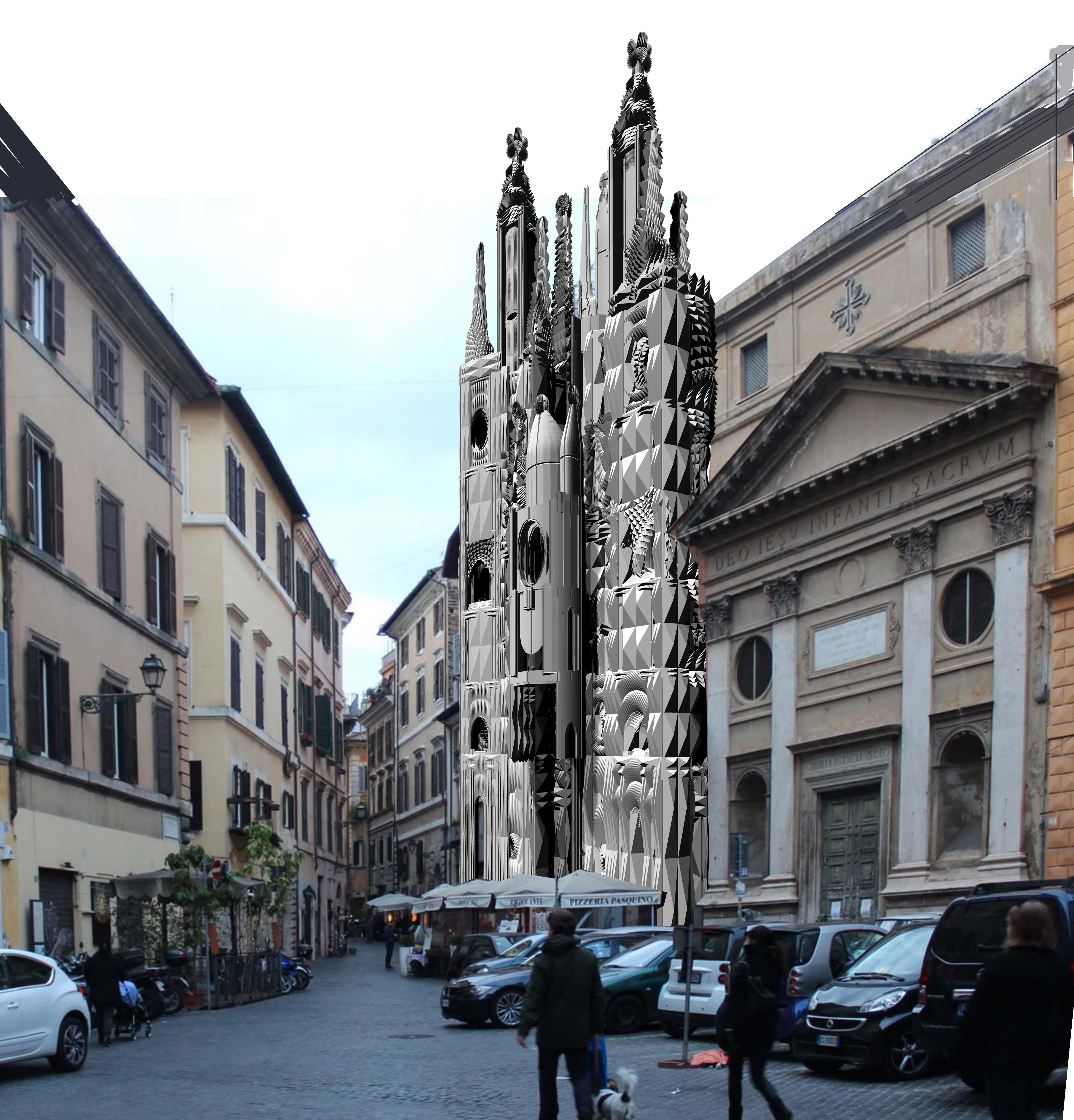 generative baroque architecture Roma